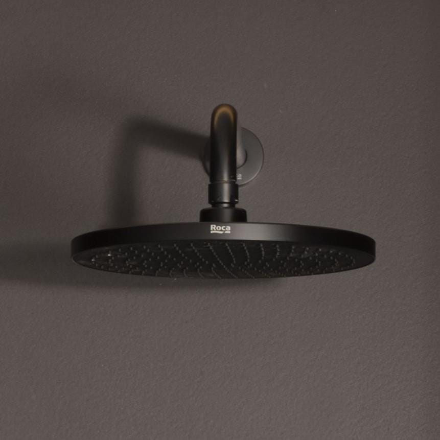 Roca Concealed Shower Set Roca Splash-T Thermostatic Concealed Shower Valve with Rainshower Head, Shower Handset and Slide Rail Set