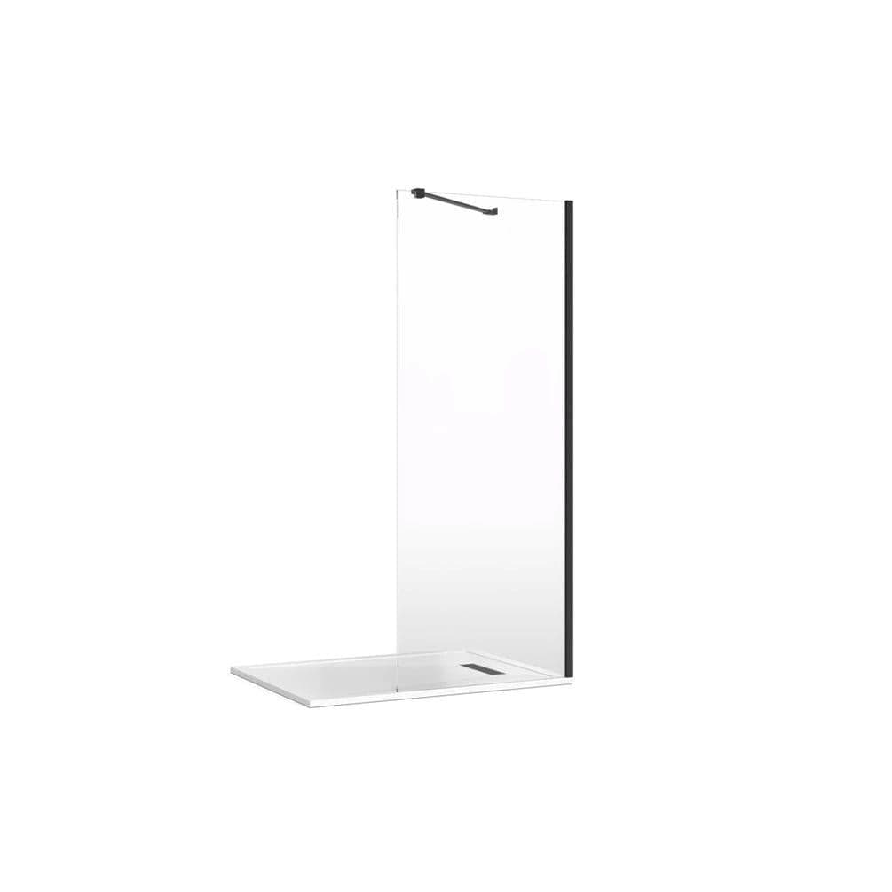 Crosswater Wetroom Accessory Matt Black / Angled Bracing Bar Crosswater Gallery Stabilising Fixings