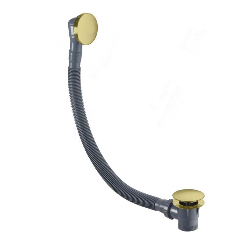 Flova Bath Waste Brushed Gold Flova Bath Clicker Waste