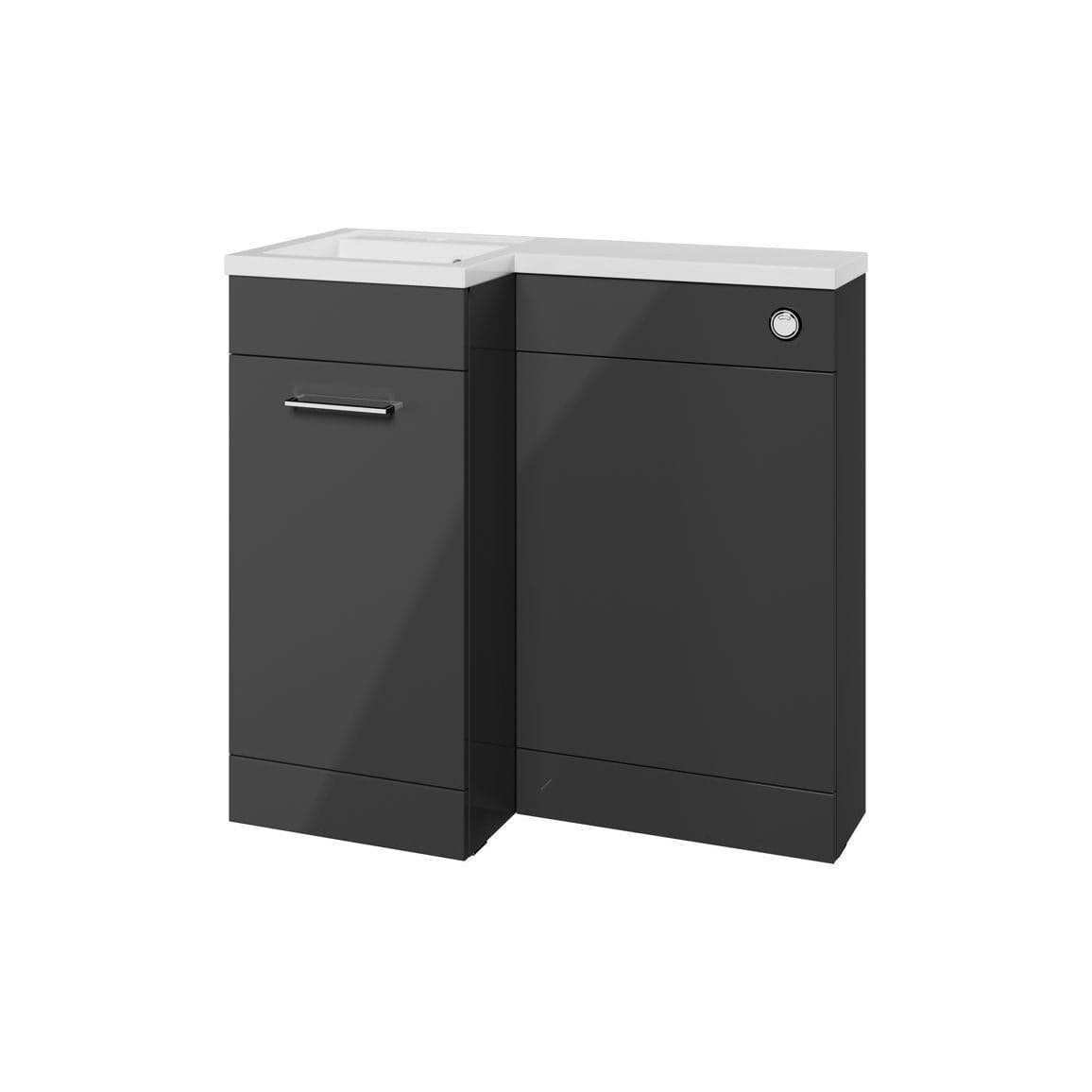 Aquarius Urbano Premium 900mm Vanity Unit Suite (with Back to Wall Toilet)