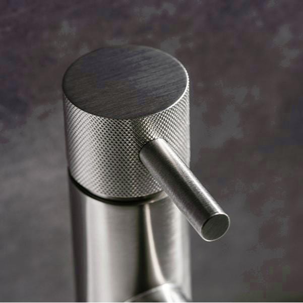 Crosswater Mono Basin Tap Crosswater MPRO Basin Mixer Tap with Knurled Handle