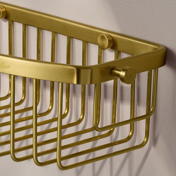 Miller Signature D-Shaped Wire Shower Basket