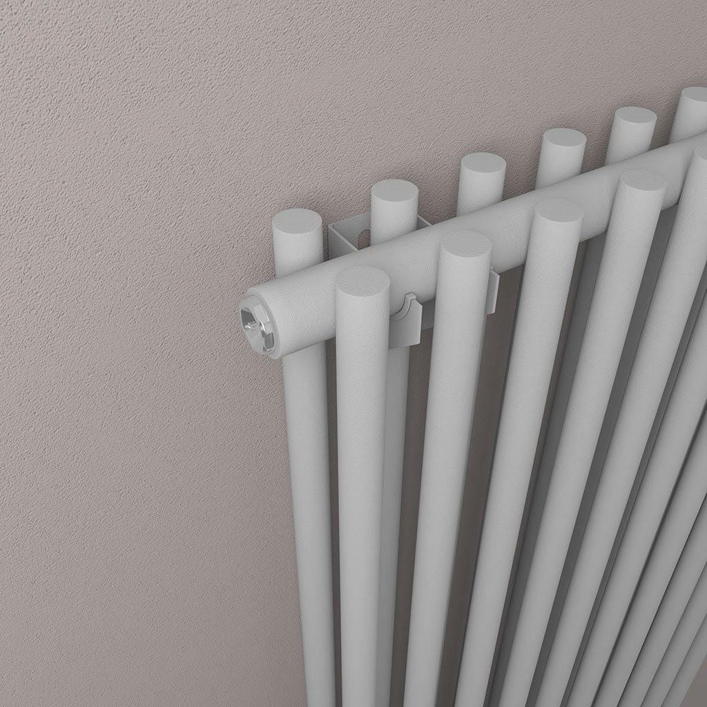 Eastbrook Designer Towel Radiator Eastbrook Murano Horizontal Designer Radiator in Matt Grey