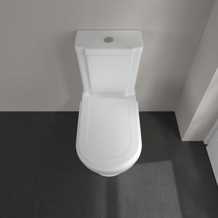 Villeroy & Boch Hommage Traditional Close Coupled Toilet with Seat