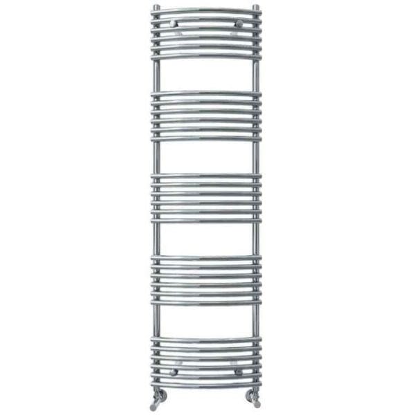 Vogue Designer Towel Radiator 1738 x 500 / Central Heating Vogue Melody Curved Designer Towel Radiator in Chrome