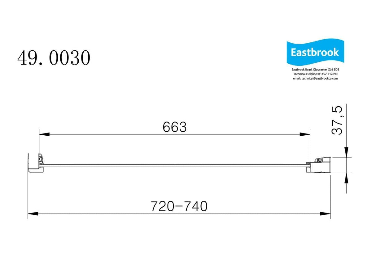 Eastbrook Side Panel Eastbrook Vantage 2000 Side Panel