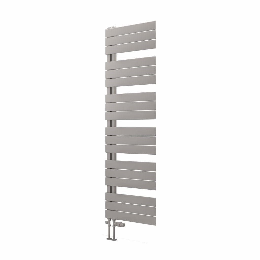 Eastbrook Designer Towel Radiator 1640 x 500 / Electric Only Eastbrook Helmsley Straight Vertical Designer Towel Rail in Matt Grey