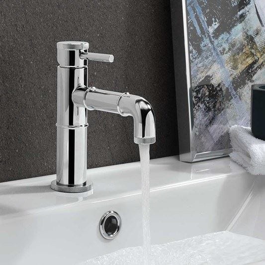 Crosswater Mono Basin Tap Chrome Crosswater MPRO Industrial Mono Basin Mixer Tap