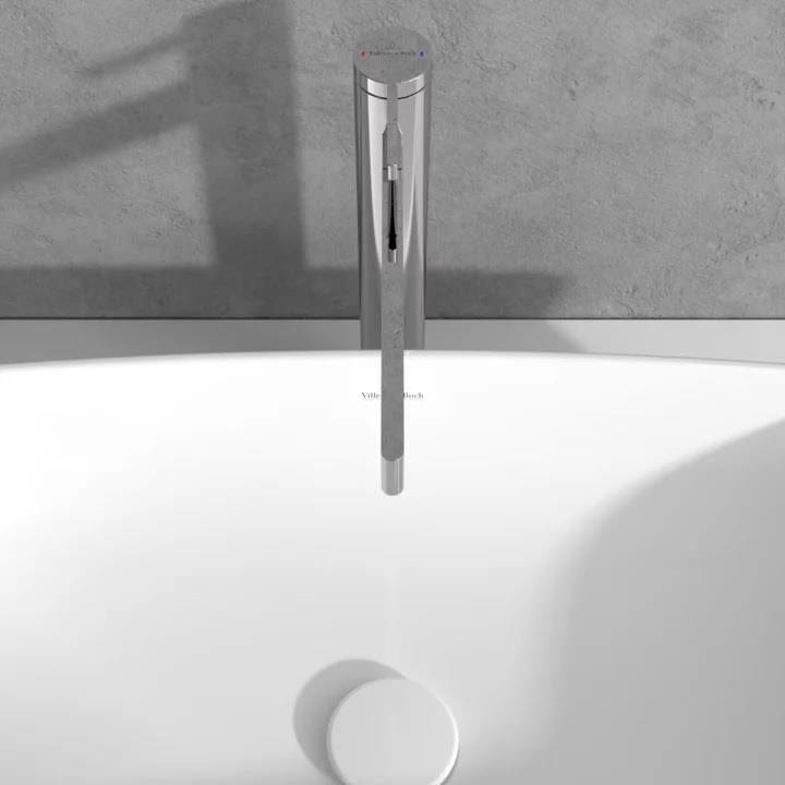 Villeroy & Boch Tall Basin Tap Villeroy & Boch Dawn Slim Tall Single-Lever Basin Mixer Tap