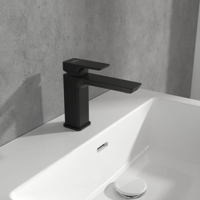 Villeroy & Boch Basin Tap Matt Black / No Villeroy & Boch Subway 3.0 Basin Mixer Tap