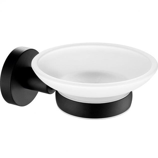JTP Soap Dish Matt Black JTP VOS Wall Mounted Soap Dish
