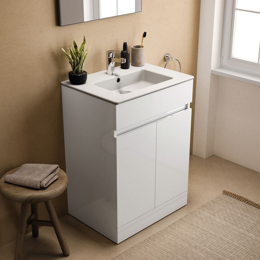 Ideal Standard Floor Standing Vanity Unit Ideal Standard Eurovit+ 600mm Floor Standing Vanity Unit