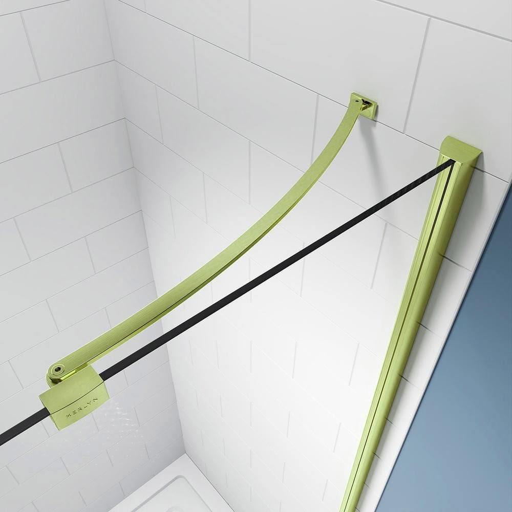 Merlyn Hinged Shower Door Merlyn Ionic Essence Frameless Hinged Shower Door and Inline Panel