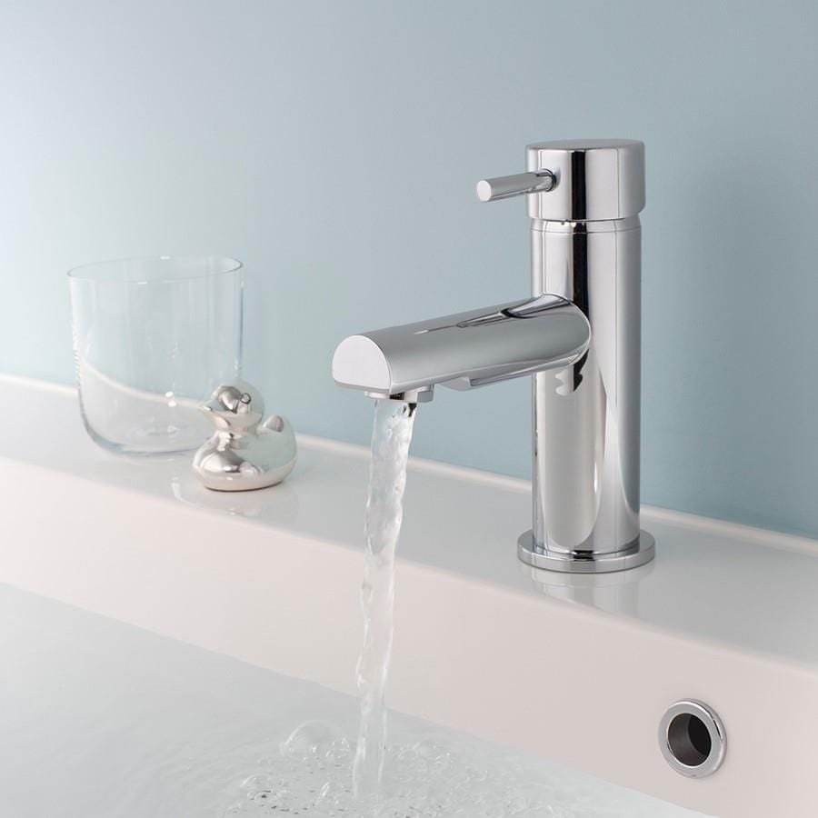 Crosswater Mono Basin Tap Crosswater Kai Lever Mono Basin Mixer Tap in Chrome