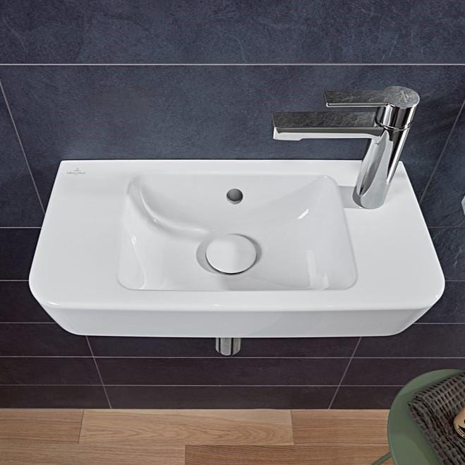 Villeroy & Boch Mono Basin Tap Villeroy & Boch Architectura Single Lever Mono Basin Mixer Tap with Pop-Up Waste in Chrome
