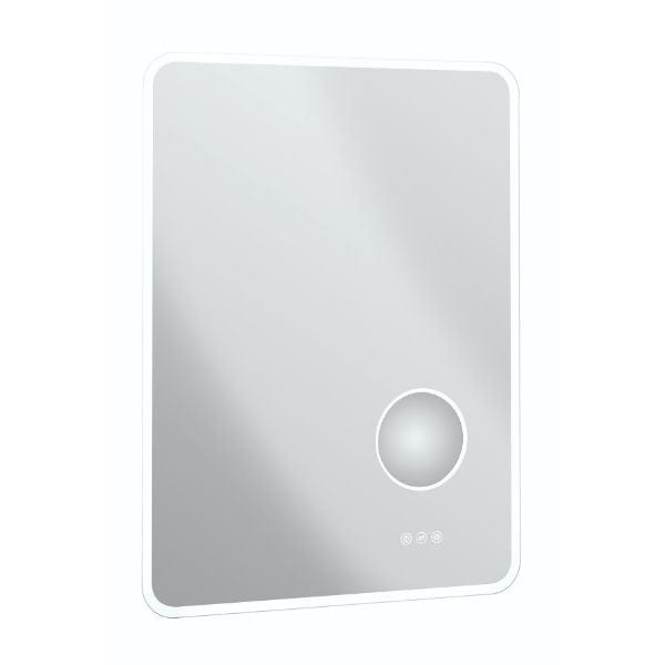 Crosswater Illuminated Mirror Crosswater Svelte Illuminated LED Mirror with Magnifier 600 x 800mm