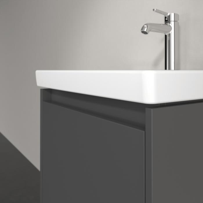 Villeroy & Boch Wall Mounted Vanity Unit Villeroy & Boch Skyla Wall Mounted 500mm One Drawer Vanity Unit with Basin