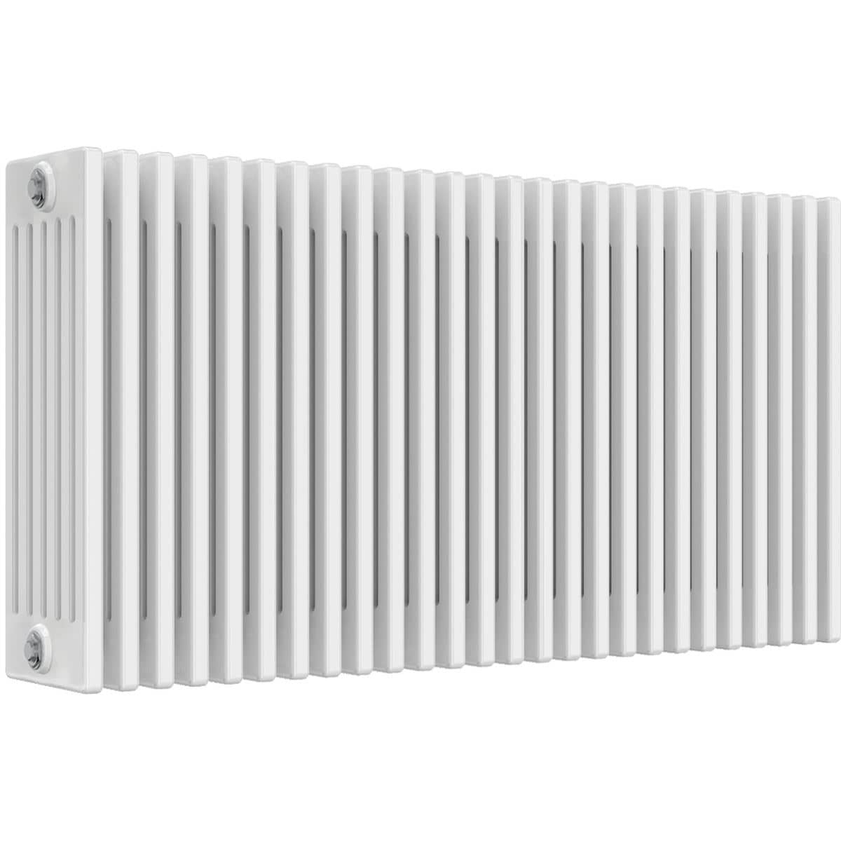 Aquarius Bathrooms Column Radiator Aquarius Foundry Horizontal 6 Column Radiator in White