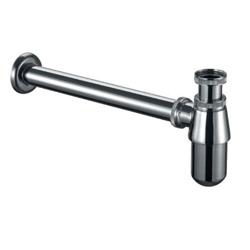 Britton Bottle Trap Chrome Burlington Traditional Round Bottle Trap