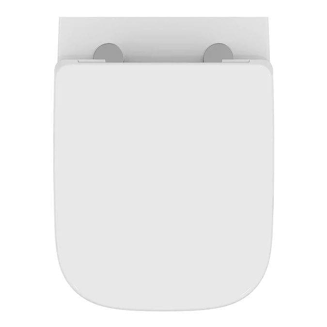 Ideal Standard Back to Wall Toilet Ideal Standard i.life S Back to Wall Compact Rimless Toilet with Soft Close Seat