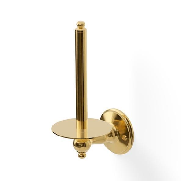 Miller Toilet Roll Holder Polished Untreated Brass Miller Stockholm Spare Toilet Roll Holder