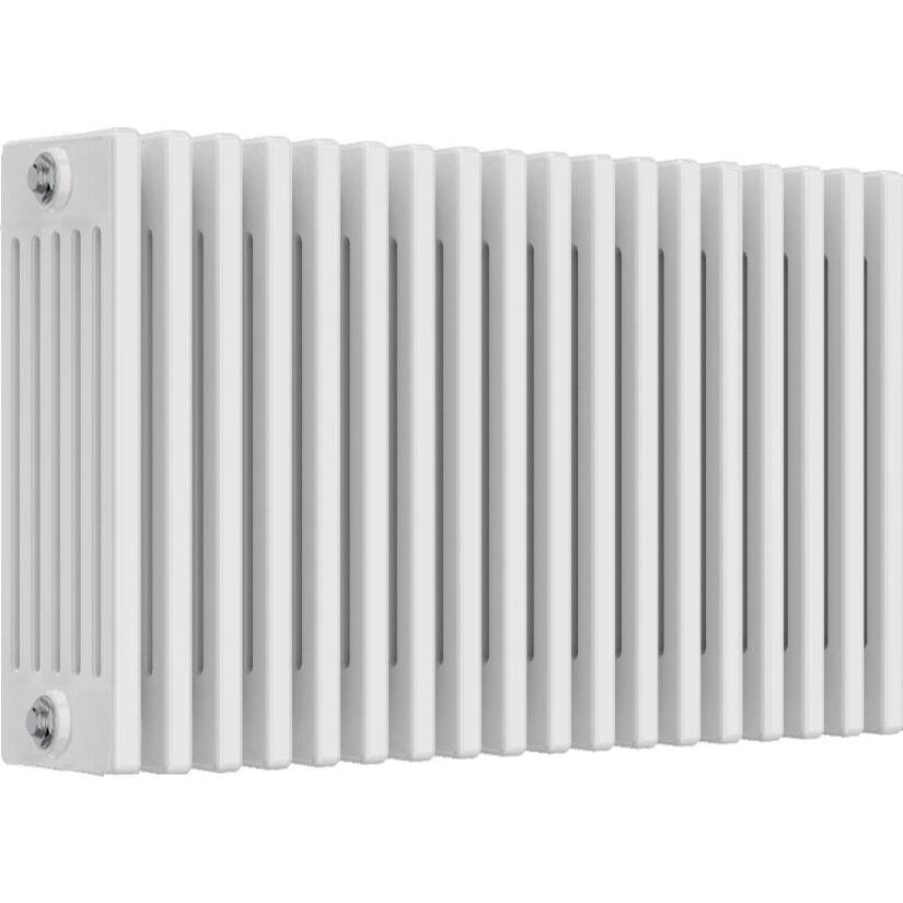 Aquarius Bathrooms Column Radiator 500mm x 830mm Aquarius Foundry Horizontal 6 Column Radiator in White