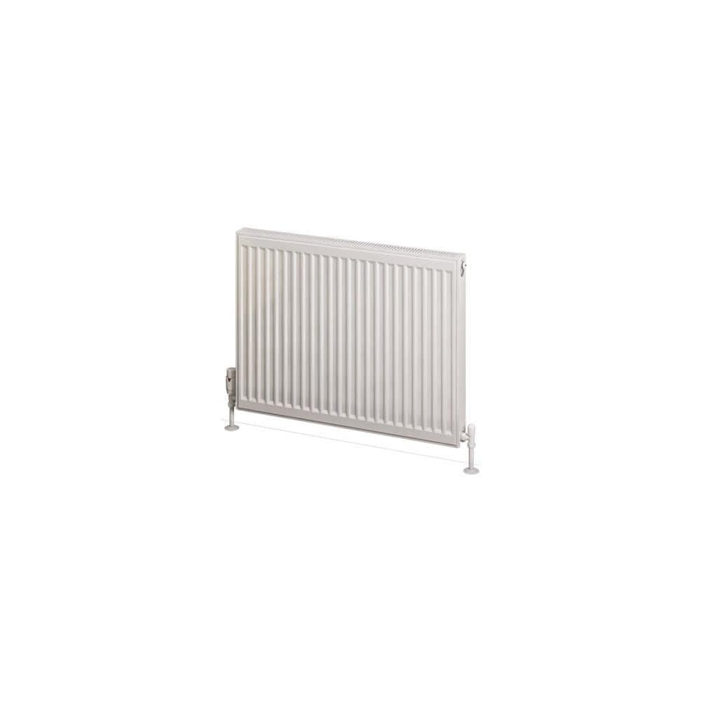 Aquarius Type 21 Compact Panel Radiator In Gloss White