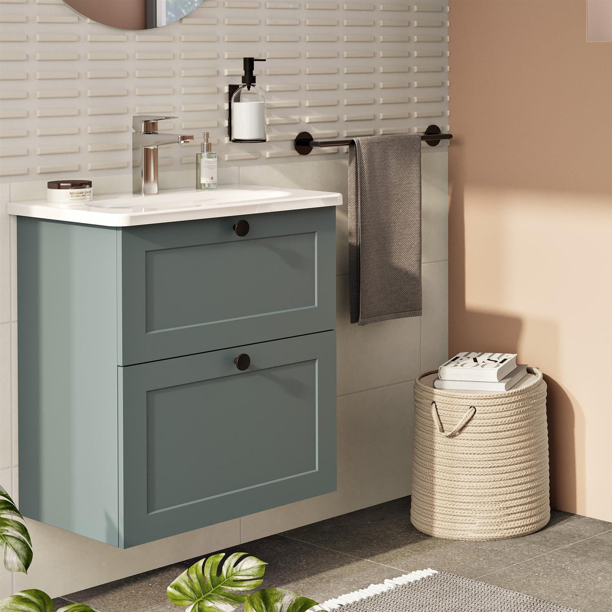 VitrA Towel Rails and Rings VitrA Origin 450mm Towel Rail