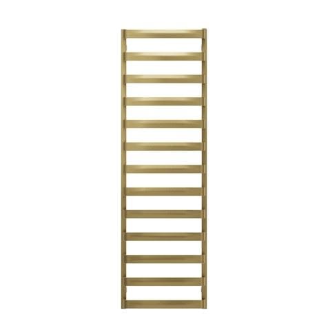 Crosswater Designer Towel Radiator 1630 x 500 / Central Heating Crosswater Air Designer Towel Radiator in Brushed Brass