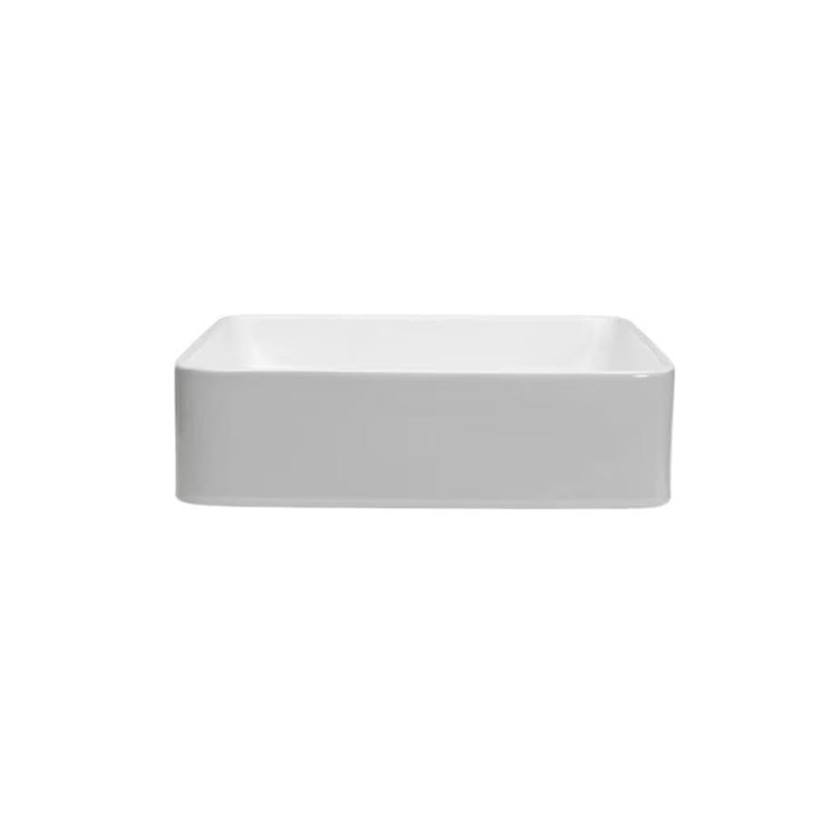 Crosswater Countertop Basin Crosswater Calpe 400mm Square Countertop Basin
