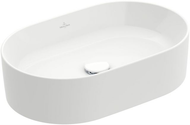 Villeroy Boch Collaro Surface Mounted Washbasin 560 X 360mm Oval 0