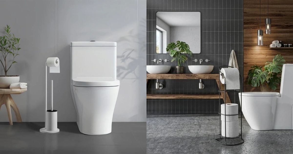 Renter friendly bathroom accessories ideas for UK homes