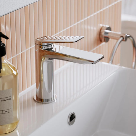 Britton Greenwich Mono Basin Mixer Tap Chrome
