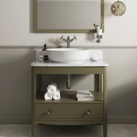 Green Vanity Units