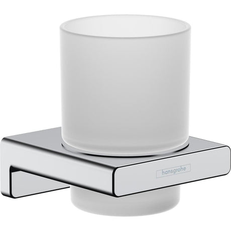 Chrome toothbrush holders for bathroom collection