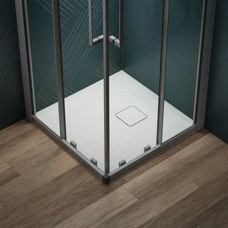 Ideal Standard Ultra Flat EVO 35mm Shower Tray in Silk White with Waste