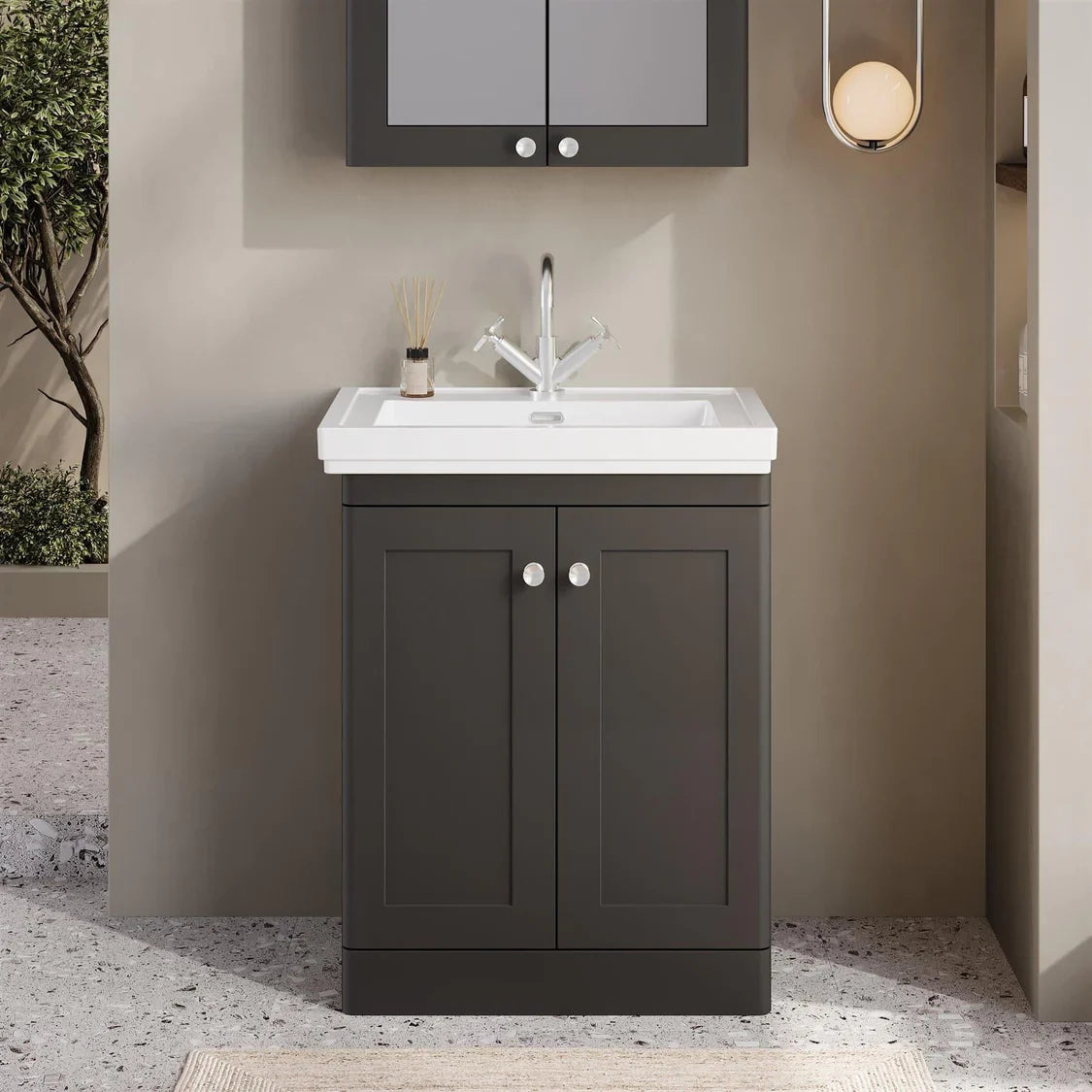 500mm Vanity Units | Small Bathroom Vanity Units | UK Bathroom Store