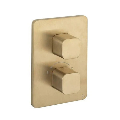 Crosswater Glide II Crossbox 2 Outlet Multi-Flow Trimset