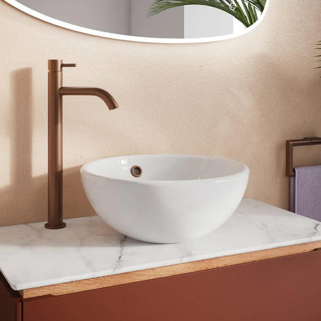 Tall bronze basin taps collection