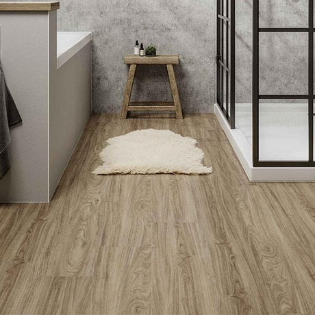 Multipanel 1.84M² Interlocking Vinyl Flooring in Aspen Oak
