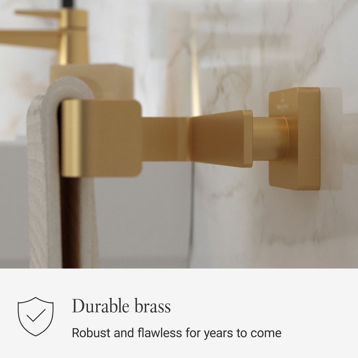 Villeroy & Boch Towel Rails and Rings Villeroy & Boch Elements - Striking Towel Rail