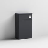 Aquarius WC Unit Soft Black Aquarius Leighton 500mm WC Unit