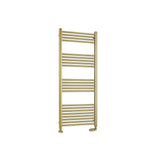 Eastbrook Wendover Straight Heated Towel Rail in Brushed Brass