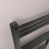Eastbrook Ladder Rail Eastbrook Wendover Straight Heated Towel Rail in Black Gold