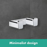 Hansgrohe Robe Hook Hansgrohe Addstoris Q Double Towel Hook