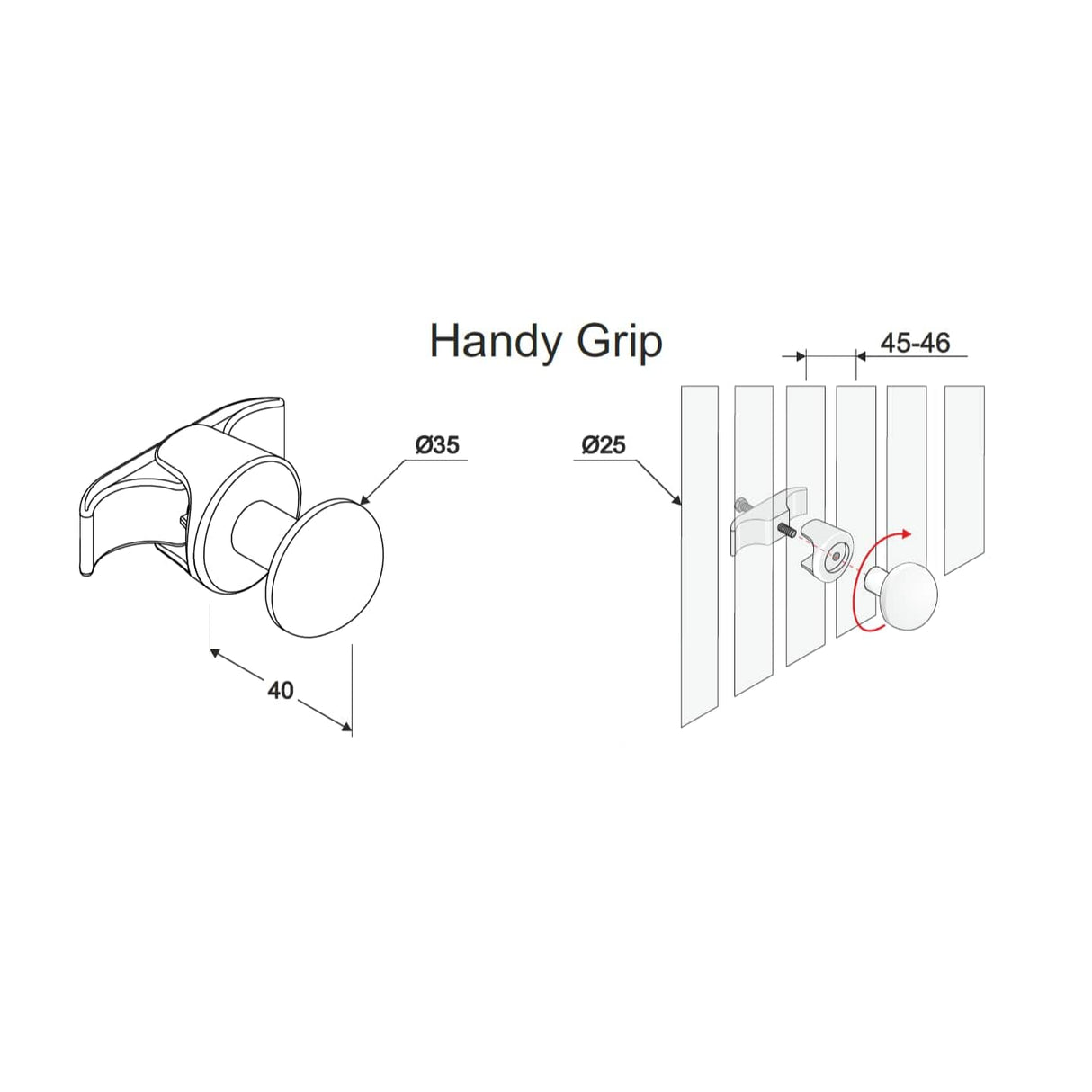 Eastbrook Radiator Towel Hangers Eastbrook Rivassa Robe Hook