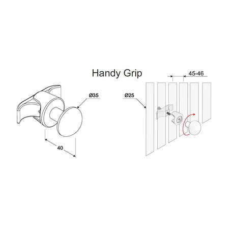 Eastbrook Radiator Towel Hangers Eastbrook Rivassa Robe Hook