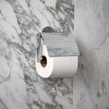 Smedbo Toilet Roll Holder Chrome Smedbo Dot Self-Adhesive Toilet Roll Holder with Cover