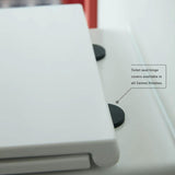 Vado Toilet Seat Vado Cameo Soft Square Slimline Soft Close Toilet Seat (Suitable for CAM-WC-WH-SQ and CAM-WC-BTW-SQ)