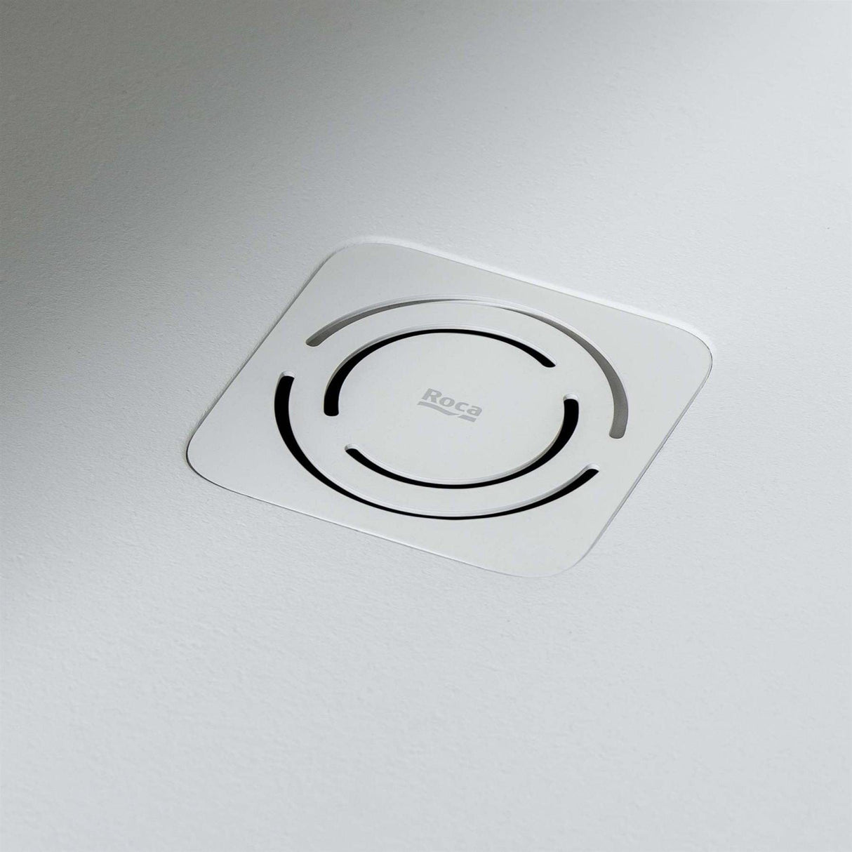 ROCA Square Shower Tray ROCA Terran-N Superslim Stonex® Square Shower Tray with Twist Colour Match Waste Cover